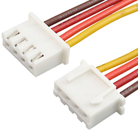 OEM JST XH2.54 2/3/4/5/6 Pin Pitch 2.54Mm Kabel Kawat Konektor XH Plug Pria & Wanita Baterai Pengisian Kabel 200MM Panjang 24AWG