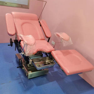 متعددة الوظائف مصدر الطاقة اليدوي الصلب والمعدن الكهربائية أمراض النساء طاولة العمليات الجراحية طاولة الولادة كراسي - Product Image 4