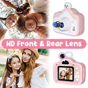 Cámara Digital Dual Hd 1080P para niños, cámara de vídeo, juguetes, Mini Cámara, pantalla a Color, regalo de cumpleaños para niños, juguetes para niños - Product Image 5