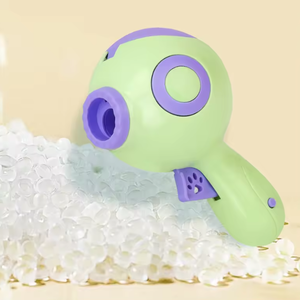 Distributeur de nourriture pour chat moderne et écologique 2-en-1 avec lanceur de jouets pour animaux de compagnie et pointeur infrarouge et laser pour l'entraînement - Product Image 2