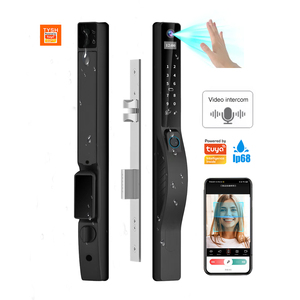 Tysh thông minh tuya Wifi App khóa thời gian thực Video intercom thẻ Mã Vân Tay Cọ 3D nhận dạng khuôn mặt đám mây lưu trữ dữ liệu tùy chọn - Product Image 1
