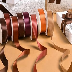 Ruban Double Face <span class=keywords><strong>D</strong></span>écoratif Coloré 100% Polyester 100 Yards Emballage Cadeau Ruban 38mm Ruban Satin pour Les Occasions De Mariage - Product Image 6