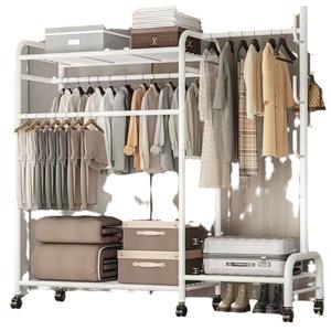 Percheros para colgar ropa de dormitorio de <span class=keywords><strong>metal</strong></span> de pie portátiles duraderos de alta calidad personalizados al por mayor - Product Image 3