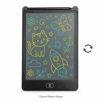 Tablette de dessin LCD 8,5 pouces avec couleurs personnalisables et cartes d'art interchangeables pour l'apprentissage des tout-petits