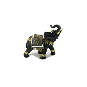 Figurine en résine d'éléphant à long nez bon marché en gros - Product Image 1