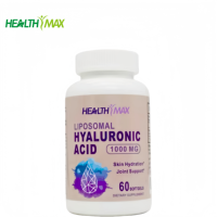 Complément alimentaire en gélules molles d'acide hyaluronique liposomal à marque privée avec une biodisponibilité élevée, capsules molles d'acide hyaluronique