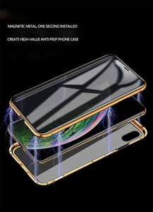 Nuova custodia per telefono Privacy in vetro temperato magnetico in metallo per <span class=keywords><strong>iphone</strong></span> <span class=keywords><strong>11</strong></span> <span class=keywords><strong>Cover</strong></span> <span class=keywords><strong>protettiva</strong></span> magnetica per <span class=keywords><strong>Iphone</strong></span> 13 12 - Product Image 2