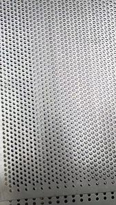 Mekanik Ekipmanların Koruyucu Kapakları için Özel Boyutlu Delikli Paslanmaz Çelik 201 202 <span class=keywords><strong>203</strong></span> Levha ASTM Standardı - Product Image 2