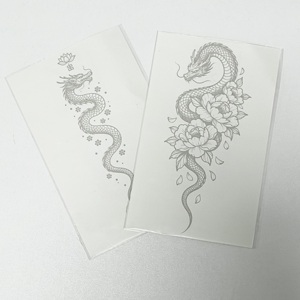 Tatuaje Temporal Personalizado con Transferencia de Agua, Adhesivo Impermeable para Cara, Cuerpo y Brazos, Dura 2 Semanas - Product Image 4