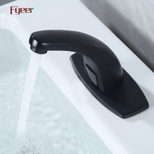 Nuevo <span class=keywords><strong>Grifo</strong></span> <span class=keywords><strong>Sensor</strong></span> Negro para <span class=keywords><strong>Lavabo</strong></span> <span class=keywords><strong>de</strong></span> Agua Fría y Caliente Fyeer <span class=keywords><strong>con</strong></span> Válvula <span class=keywords><strong>de</strong></span> Ajuste <span class=keywords><strong>de</strong></span> Temperatura - Product Image 5