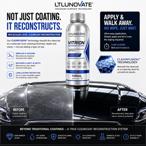 LTLUNOVATE VITRION NEXION 500mL Système de rénovation de la finition transparente 2K sans essuyage, haute brillance, restauration - Product Image 2