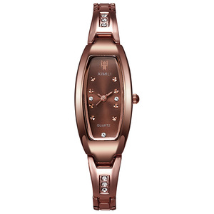 Nouvelle montre ovale à petit cadran, montre de niche pour femme, montre bracelet petite et raffinée, montre à quartz pour femme - Product Image 5