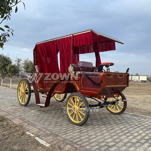 Voiture de tourisme électrique classique chinoise Royal Horse à 4 roues, rose, 4-6 places, garantie de 2 ans - Product Image 6
