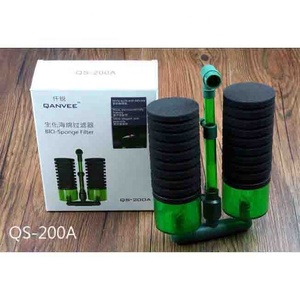 Filtro Spugna Bio per Acquario Qanvee QS-200A, Ingrosso, 3-in-1, a Basso Rumore, in Schiuma, per Allevamento Pesci e Gamberetti - Product Image 2