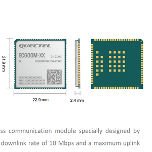 Quectel EC600M CE Module LTE Cat1 certifié Anatel Terminal portable Smart POS Solution QueCOpen Application <span class=keywords><strong>CPE</strong></span> OTT - Product Image 2