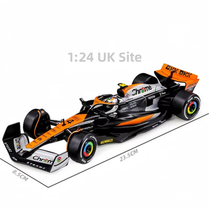 1:24 McLaren F1 MC60 Diecast Model Car <span class=keywords><strong>British</strong></span> <span class=keywords><strong>Grand</strong></span> <span class=keywords><strong>Prix</strong></span> Colección de metal decorado para adultos y niños Juguetes Exhibición y regalo - Product Image 1
