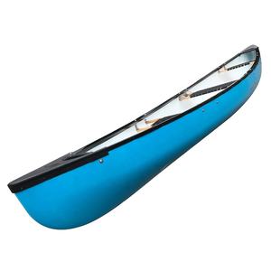 Canoë-kayak récréatif C1 en plastique de haute qualité à 3 places avec sièges en bois - Product Image 1