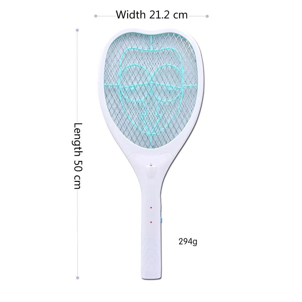 India HIT Hot Sale Rechargeable Mosquito Racket Led Bug Zapper Mosquito Killer Electric Fly Swatter