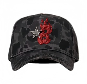 Cappelli Personalizzati G5, Berretti Sportivi a 5 Pannelli in Suede con Ricamo, Cappelli da Baseball Barbas, Modello Magician Fast - Product Image 5