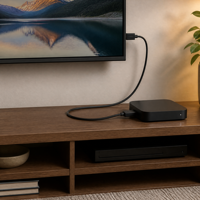 Câble Ultra Haute Vitesse 2.0 4K pour HDR, gaine PVC ultra fine et mince pour projecteur HDTV et caméra