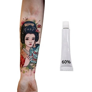สีผสมสำหรับสักถาวร 10 กรัม 60% ครีมผงสีสำหรับสัก - Product Image 5