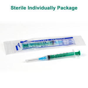 पशु चिकित्सा सिरिंज 3 मिलीलीटर सिरिंज और सुई के साथ <span class=keywords><strong>23</strong></span> गेज 1 इंच सुई - Product Image 5