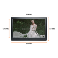 Pro 10 "LCD Digital bingkai gambar HD USB tampilan kartu SD bingkai foto dinding dapat dipasang secara elektronik 3D video musik Auto-Play