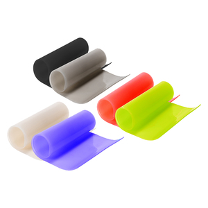 Feuille de caoutchouc silicone HENGTU HT10284 personnalisée, résistante aux hautes températures, de qualité alimentaire, épaisse/fine, transparente, dureté 40-80 Shore - Product Image 4