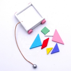 Casa de Muñecas de Diseño Innovador, Bloques de Madera en Miniatura, Rompecabezas Cuadrado Pequeño, Coche en Miniatura, Juguetes de Rompecabezas, Mini Juguete 3D, Regalos para Niños, Juguetería - Product Image 3