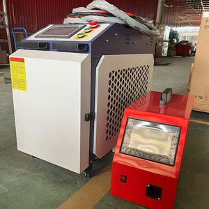 New 1500W Air-Cooled Fiber Pulsed <b>Laser</b> <b>Cleaning</b> <b>Machine</b> for Surface Treatment of Large Equipment in Steel Plants - Product Image 1