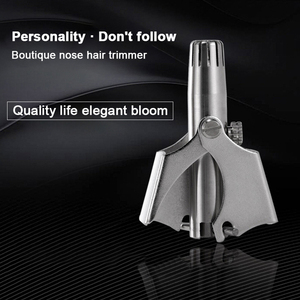 Rasoio <span class=keywords><strong>per</strong></span> <span class=keywords><strong>naso</strong></span> portatile, <span class=keywords><strong>per</strong></span> la cura del viso, da uomo, resistente all'acqua, in acciaio inossidabile, <span class=keywords><strong>per</strong></span> <span class=keywords><strong>naso</strong></span> <span class=keywords><strong>e</strong></span> <span class=keywords><strong>orecchie</strong></span>. - Product Image 3
