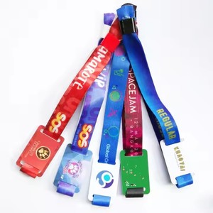 Pulsera de tela NFC y etiquetas de activos de chip NT213 Pulsera tejida <span class=keywords><strong>RFID</strong></span> para club nocturno y uso en fiestas - Product Image 3