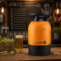 Fût à bière écologique en plastique 30L, alternative PET, double paroi isolée, économique pour brasserie, vente en gros, logo personnalisé, Chine
