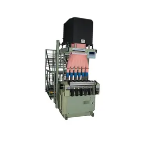 GINYI jacquard patch machine jacquard elastic computerized jacquard card punching machine automatic needle loom