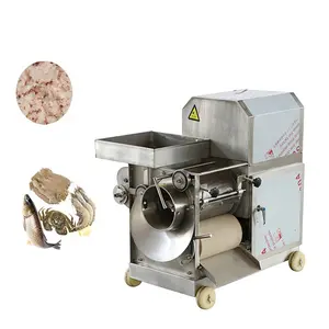 Commercial crab meat extractor machine fish deboning machine shrimp bone separator fish bone remover fish processing machine