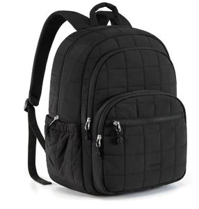 College <b>Laptop</b> <b>Backpack</b> Travel <b>Backpack</b> for Women Quilted Casual Daypack Water-Resistant Book Bag - Product Image 1
