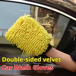 Gants <span class=keywords><strong>de</strong></span> <span class=keywords><strong>lavage</strong></span> <span class=keywords><strong>de</strong></span> <span class=keywords><strong>voiture</strong></span> imperméables double face personnalisables à bon prix, séchage rapide, sans rayures, en <span class=keywords><strong>microfibre</strong></span> - Product Image 2