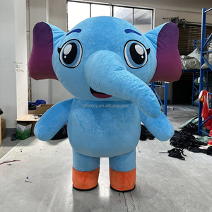2M 2,6 m lindo caminar elefante inflable mascota <span class=keywords><strong>disfraz</strong></span> bebé <span class=keywords><strong>oso</strong></span> estilo para Halloween venta - Product Image 1