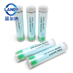 <span class=keywords><strong>Kit</strong></span> de réparation de couverture de <span class=keywords><strong>piscine</strong></span> en maille PVC avec couverture de sécurité résistante aux UV pour piscines hors sol et enterrées - Product Image 3