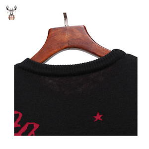 Xấu xí giáng sinh Áo len tùy chỉnh Biểu Tượng Tuần Lộc tùy chỉnh đan Mens Áo len - Product Image 4