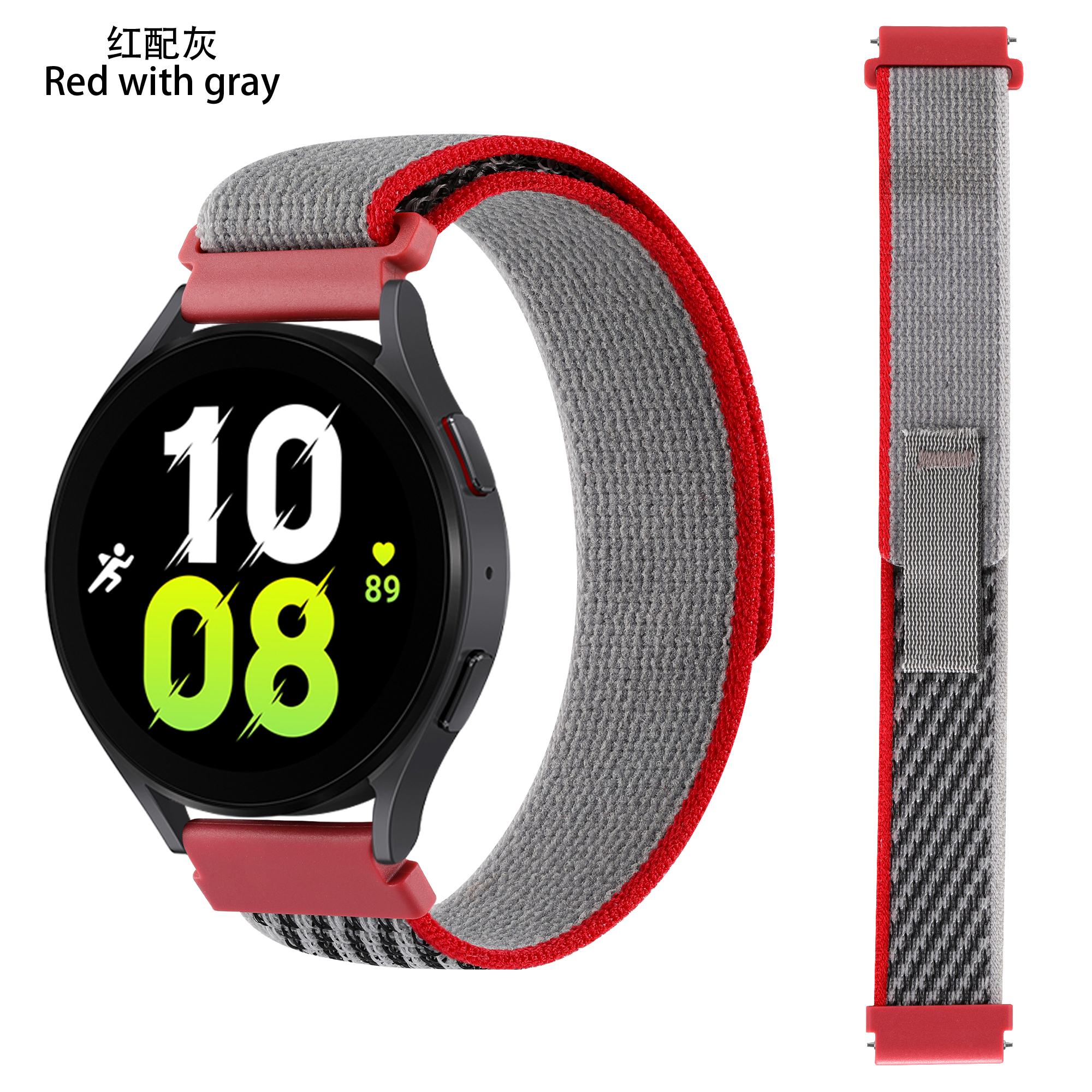4 # Rojo con gris