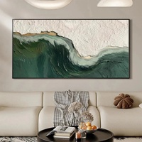Peinture à l'huile abstraite minimaliste, nature morte, peinte à la main sur toile encadrée, art mural pour la décoration moderne de la maison, du bureau ou du studio