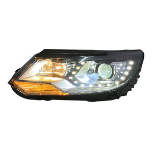 Pour Volkswagen Nouvelle <span class=keywords><strong>Tiguan</strong></span>, ensemble de phares 2013-2015, feux de jour à LED modifiés, lentille de phare au xénon - Product Image 5