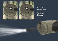 Radio d'extérieur à signal puissant AM FM solaire à manivelle 5000mAh avec lampe torche, alarme SOS et étanchéité IPX5
