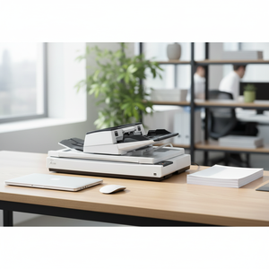 Scanner Fujitsu FI-7700 CIS <span class=keywords><strong>d</strong></span>'<span class=keywords><strong>occasion</strong></span>, couleur recto-verso, haute <span class=keywords><strong>d</strong></span>éfinition, professionnel, bureau, haute vitesse, <span class=keywords><strong>automatique</strong></span>, continu, stock - Product Image 6