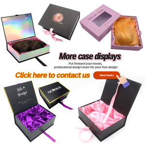 Caja <span class=keywords><strong>de</strong></span> Regalo Magnética Plegable Reciclable <span class=keywords><strong>de</strong></span> Lujo para Pelucas y Regalos, Caja <span class=keywords><strong>de</strong></span> Cartón <span class=keywords><strong>con</strong></span> Logotipo Impreso Personalizado y Interior - Product Image 4