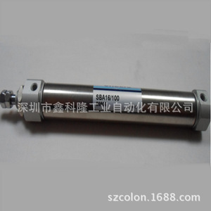 Sba16/100 <b>Miniature</b> Cylinder 16mm Bore 100mm Stroke 10bar Pressure Standard Industrial Use - Product Image 2