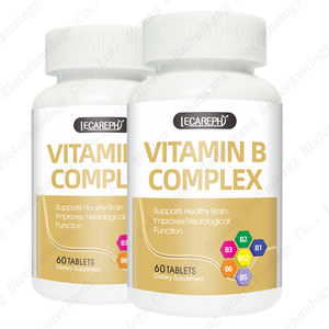 Koline ile B12, <span class=keywords><strong>B1</strong></span>, <span class=keywords><strong>B2</strong></span>, B3, B5, B6, B7, B9, folik asit Vitamin B kompleksi takviyesi dahil olmak üzere tüm B vitaminleri - Product Image 1