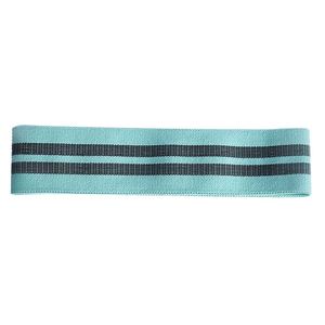 Strip Elastic Fitness Resistance Bands Webbing Recycled Polyester Fabric with Rubber Custom Logo Printing on Polyester Nylon - Product Image 4
