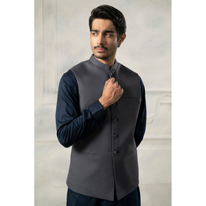 Chaleco de verano para hombre elegante y transpirable para exteriores, chaleco para hombre en MOQ bajo, nuevo chaleco de boda de moda para hombre - Product Image 5